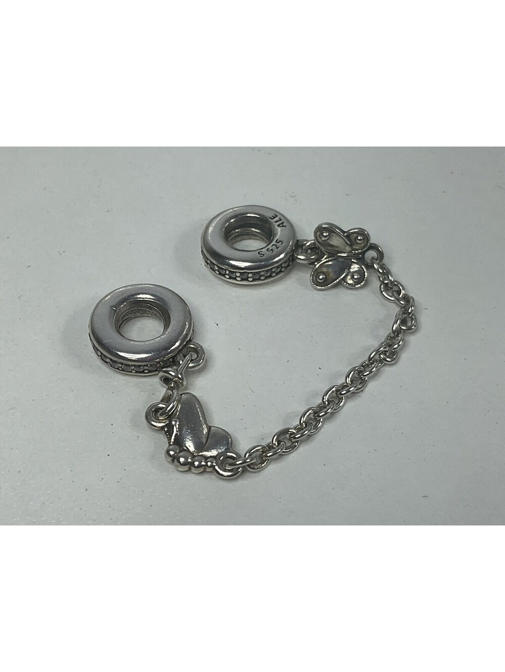 Pandora Butterfly Safety Chain Retired
